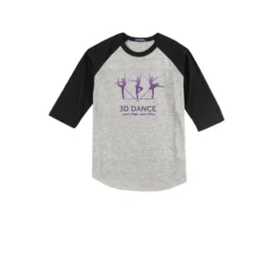 3D Dance Baseball Tee