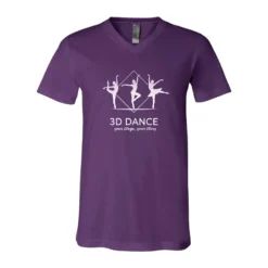 3D Dance Premium Soft V-Neck
