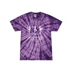 3D Dance Tie Dye T-Shirt