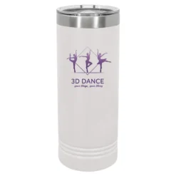3D Dance Skinny Tumbler